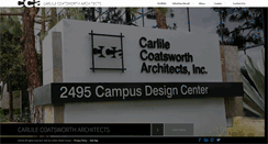 Desktop Screenshot of ccarchitects.com